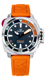 Marvin Malton Cushion 43mm Black Dial Men's Watch M126.14.49.96.1