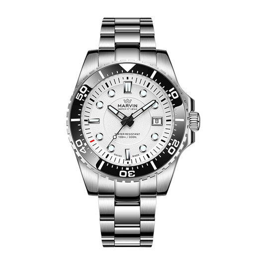 Marvin Other 40.5mm White Dial Men's Watch M136.13.24.11.1