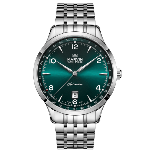 Marvin Expectation 41mm Green Dial Men's Watch M165.13.71.11