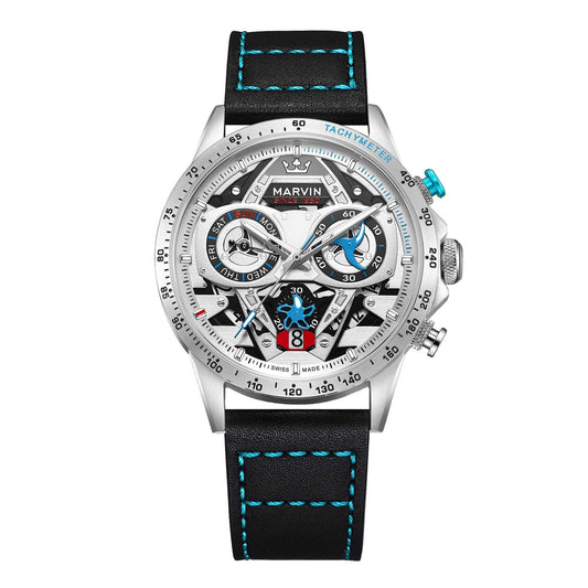 Marvin Other 43mm Skeletonized/White Dial Men's Watch M040.13.25.65