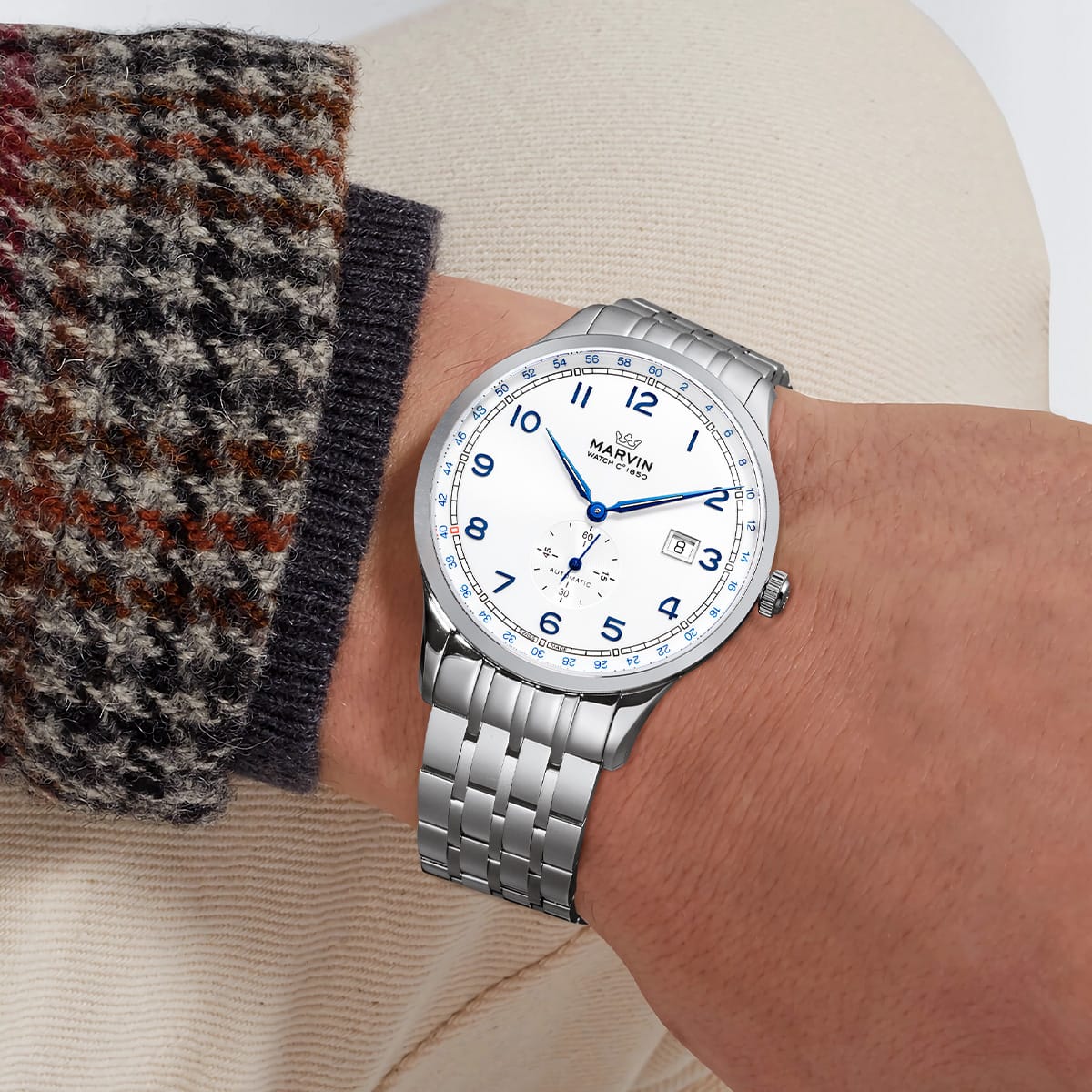 Marvin Expectation 41mm White Dial Men's Watch M165.13.25.11