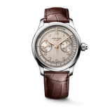 Longines Master Collection Chrono Monopusher 41mm Ivory Dial Men's Watch L29604782