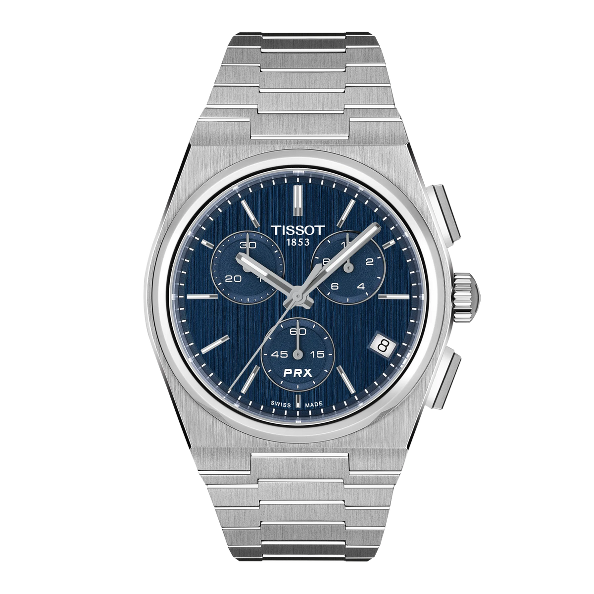 Tissot PRX Chronograph 41mm Blue Dial Men's Watch T1374171104100