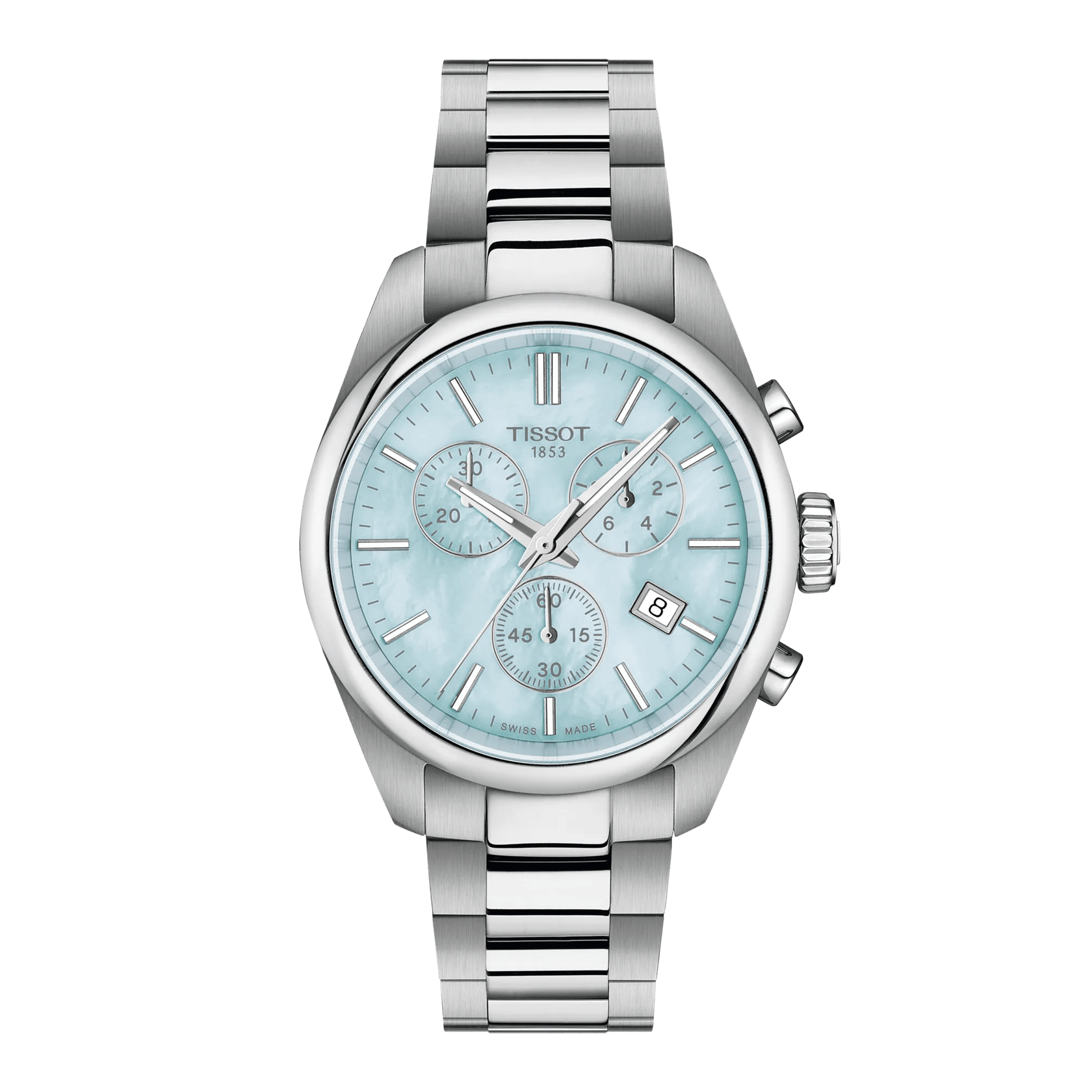 Tissot PR 100 36mm Blue Mother of Pearl Dial Women's Watch T1502171113100