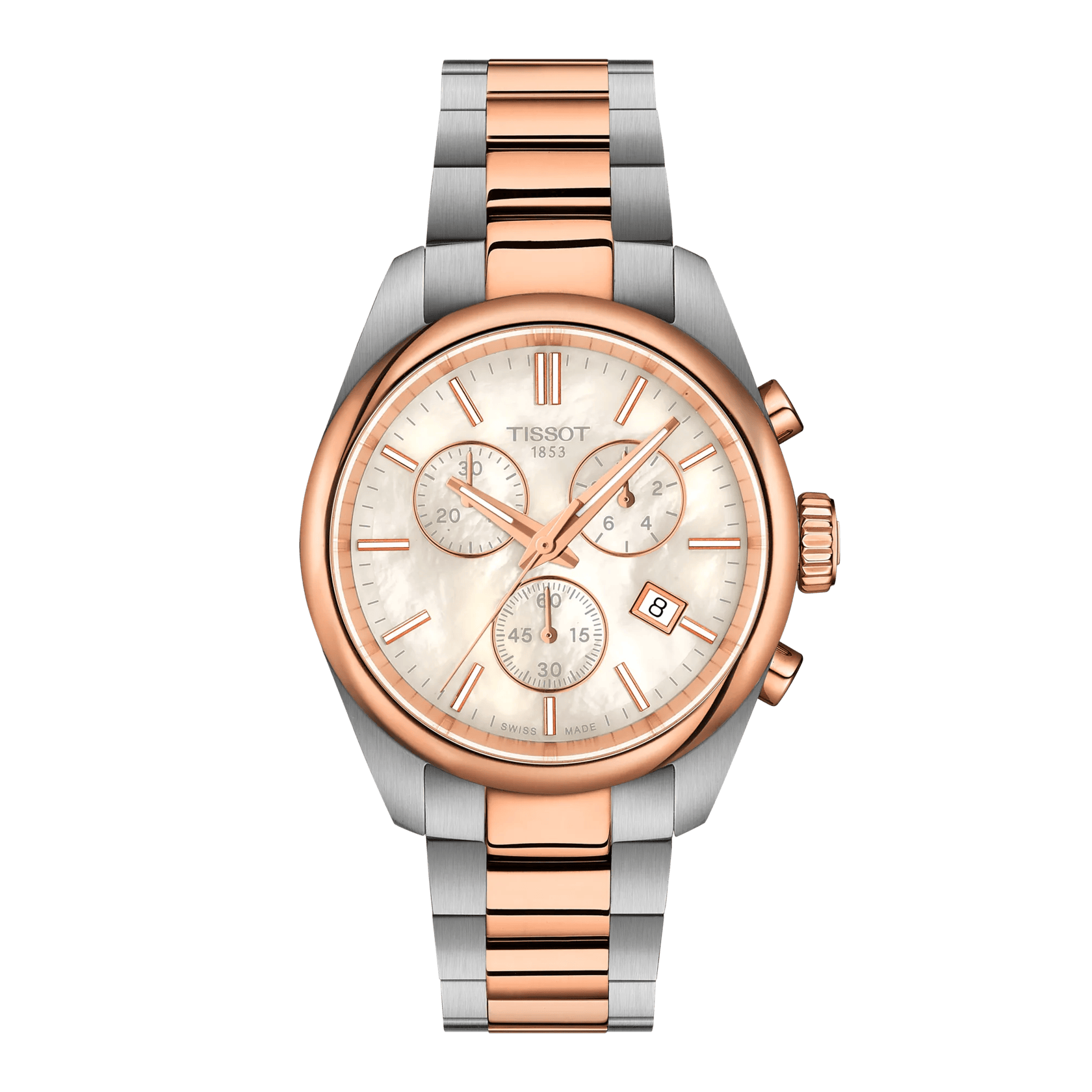 Tissot PR 100 36mm White Mother of Pearl Dial Women's Watch T1502172211100