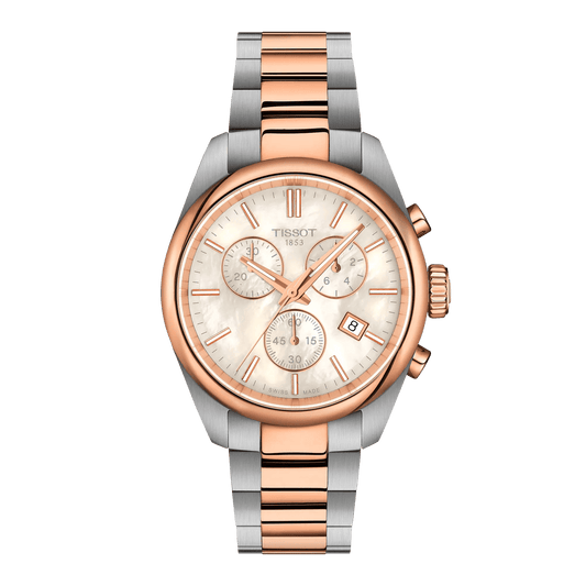 Tissot PR 100 36mm White Mother of Pearl Dial Women's Watch T1502172211100