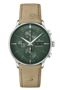 Junghans Meister Chronoscope 40.7mm Fir Green Dial Men's Watch 27/4222.03