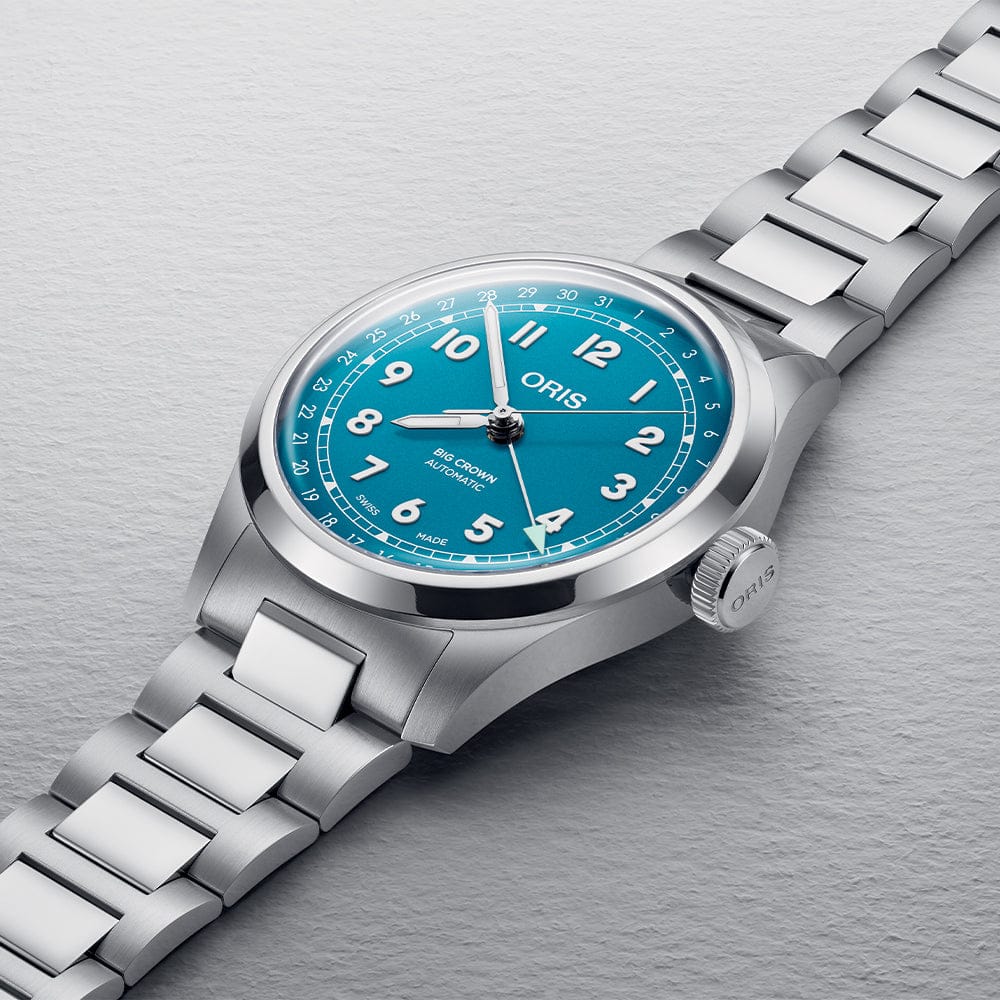 Oris Big Crown Pointer Date 40mm Blue Dial Men's Watch 01 754 7785 4065-07 8 20 02