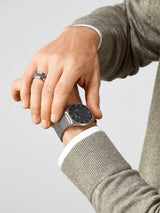 BERING Solar Brushed Grey 40mm Grey Dial Men's Watch 14440-077