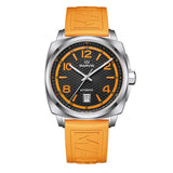 Marvin Malton Cushion 42mm Black & Orange Dial Men's Watch M119.13.63.96