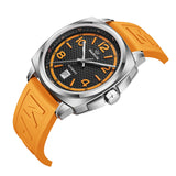Marvin Malton Cushion 42mm Black & Orange Dial Men's Watch M119.13.63.96