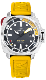 Marvin Malton Cushion 43mm Black Dial Men's Watch M126.14.46.98.1