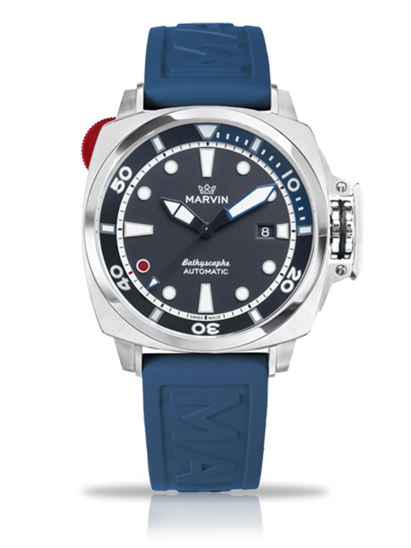 Marvin Malton Cushion 43mm Black Dial Men's Watch M126.14.45.95.1