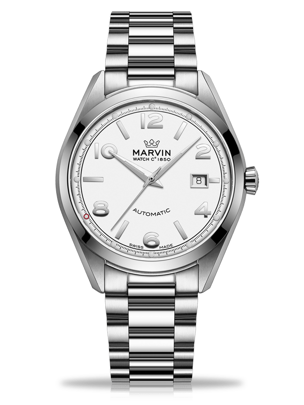 Marvin Other 41mm White Dial Men's Watch M161.13.23.11