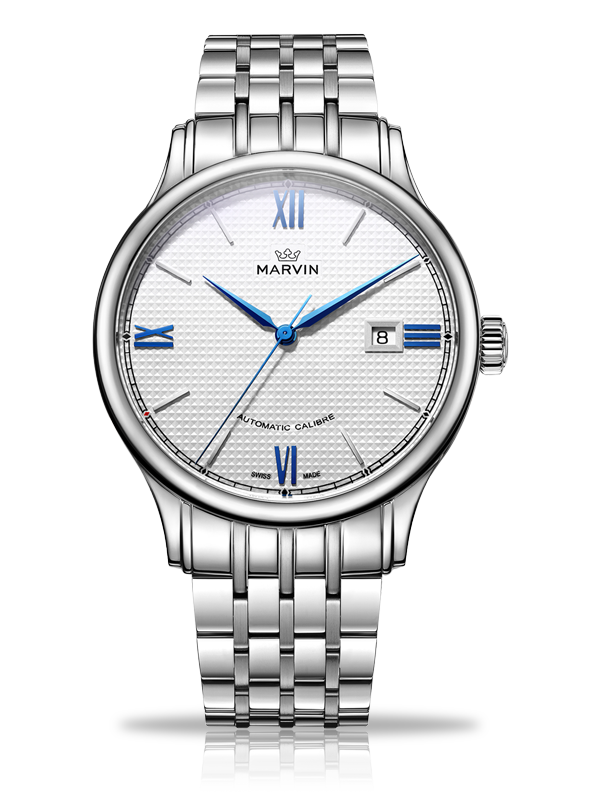 Marvin Malton Round 42mm White Dial Men's Watch M117.13.23.11
