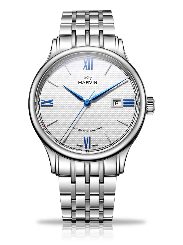 Marvin Malton Round 42mm White Dial Men's Watch M117.13.23.11