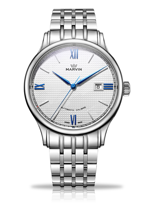 Marvin Malton Round 42mm White Dial Men's Watch M117.13.23.11
