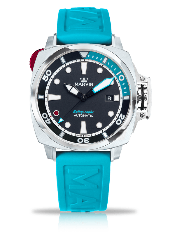 Marvin Malton Cushion 43mm Black Dial Men's Watch M126.14.40.90.1