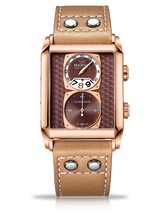 Marvin Malton Rectangular 50mm Brown Dial Men's Watch M024.54.81.68.1