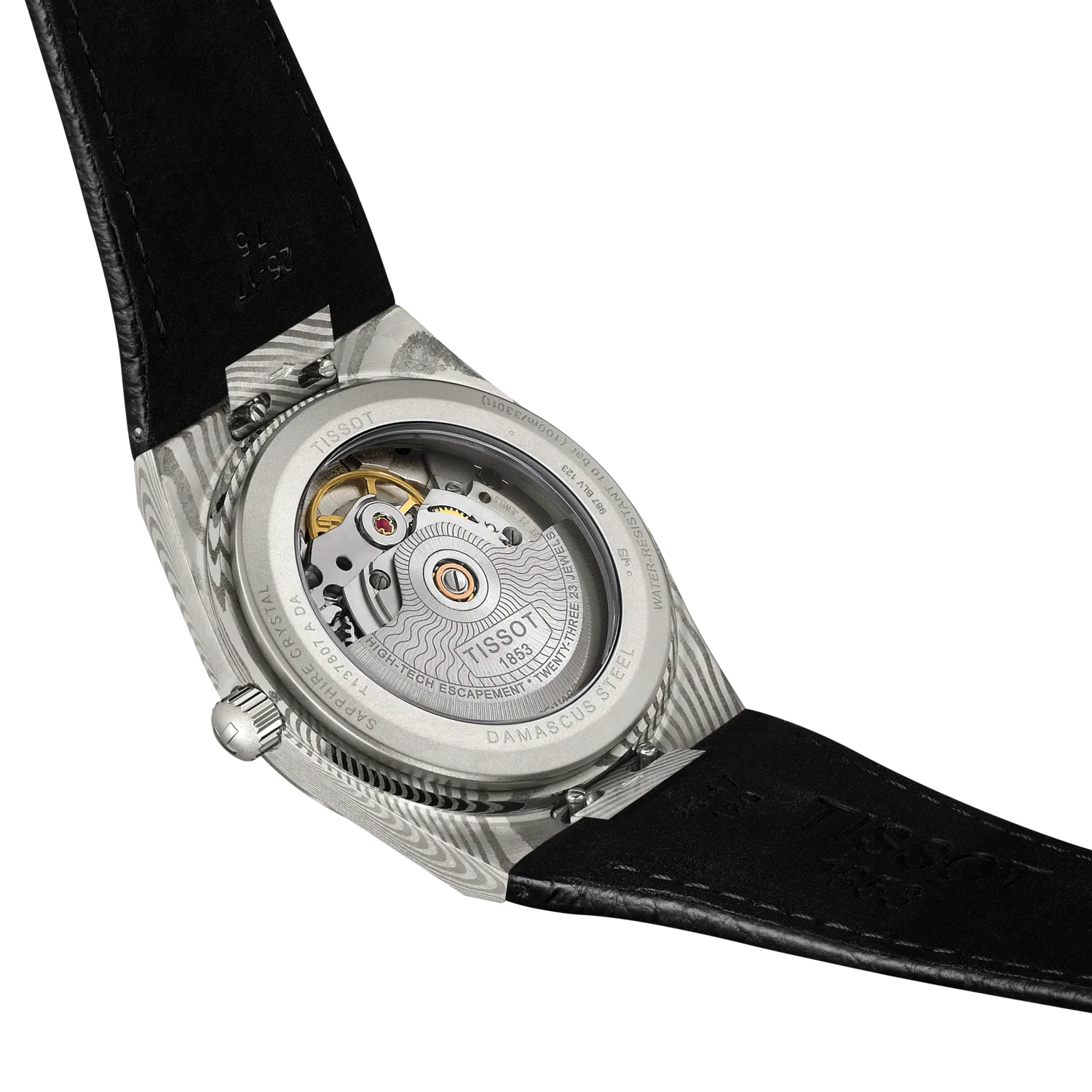 Tissot PRX Damascus Steel 38mm Grey Dial Men's Watch T1378079608100