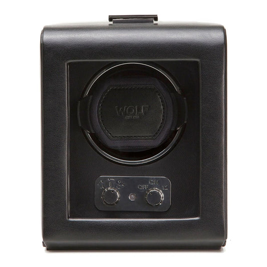 WOLF Heritage Single Watch Winder Black 270002