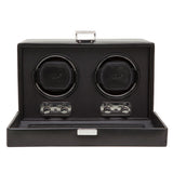 WOLF Heritage Double Watch Winder Black 270102
