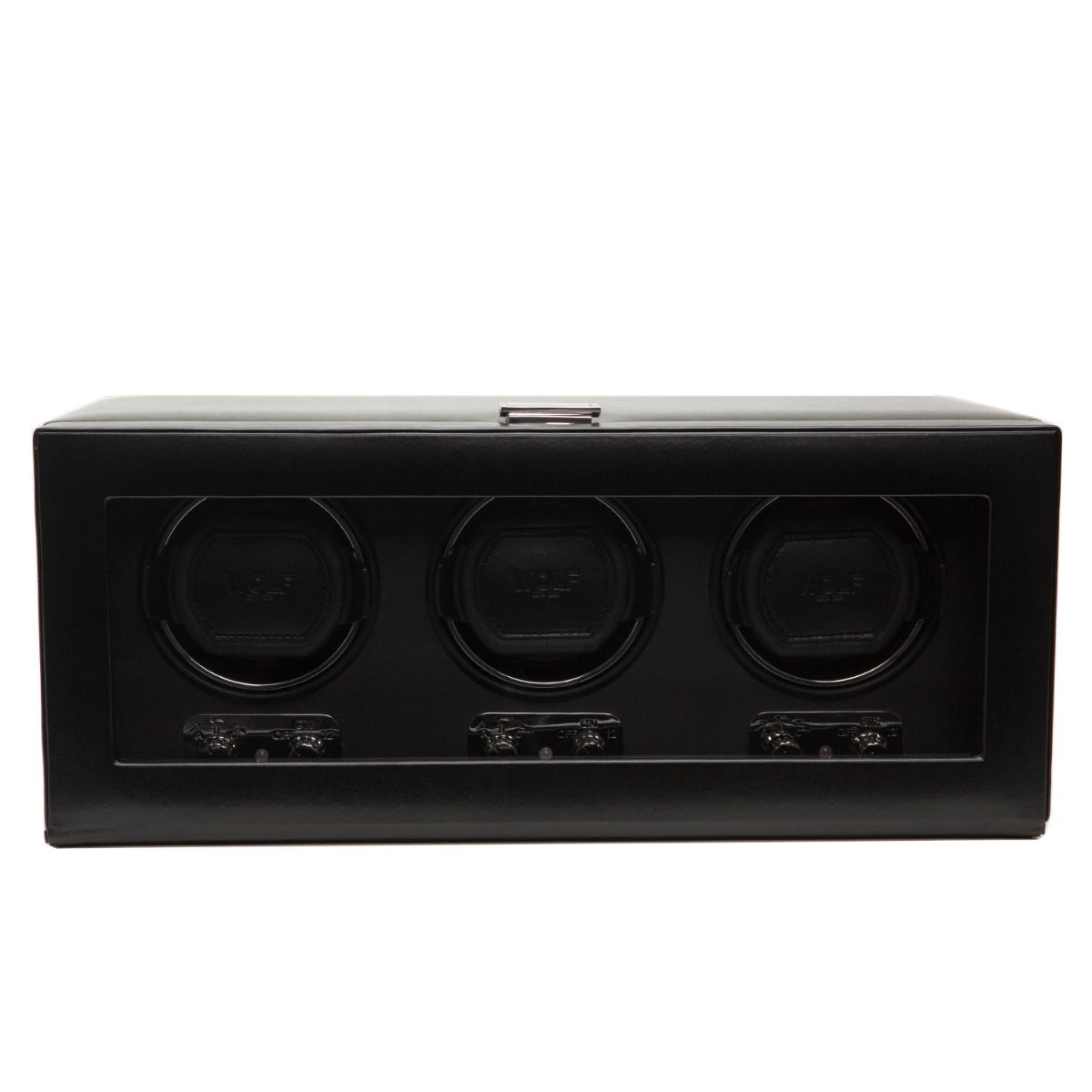 WOLF Heritage Triple Watch Winder Black 270202