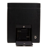 Wolf Heritage Single Watch Winder With Storage Black 270302