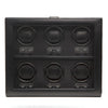 WOLF Heritage 6 Piece Watch Winder Black 270702
