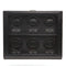 WOLF Heritage 6 Piece Watch Winder Black 270702