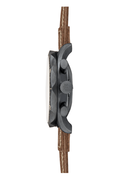 Junghans Meister Pilot Brown-Gray Chronograph Men's Watch 027/3794.00