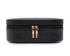 WOLF Black Heritage Oval Zip Case 280602