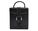 WOLF Heritage Fold-out Travel Black Jewelry Box 281202