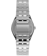 Timex Q Timex x Peanuts GMT 38mm Silver Dial Men's Watch TW2W83300