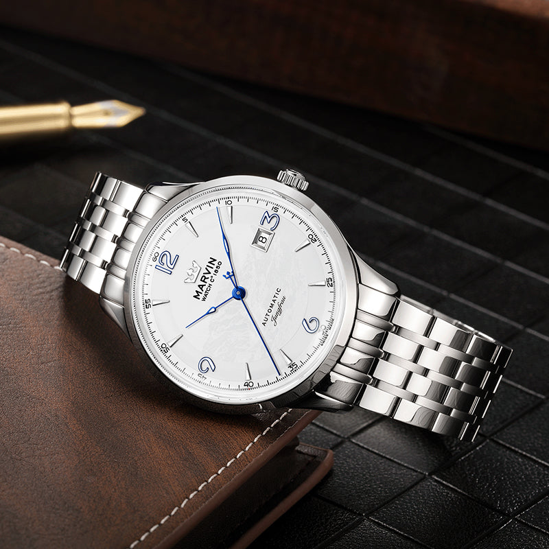Marvin Expectation 41mm White Dial Men's Watch M165.13.93.11