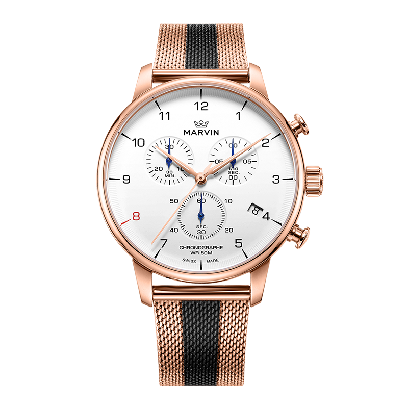 Marvin Expectation 41mm White Dial Men's Watch M035.53.23.55