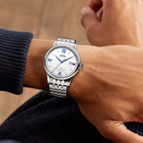 Marvin Malton Round 41mm White Dial Men's Watch M117.13.96.11