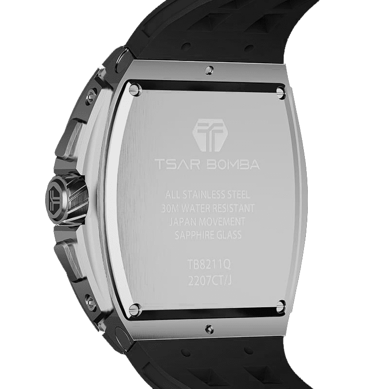 Tsar Bomba Elemental 46mm Black Dial Men's Watch TB8211Q-01