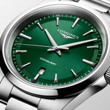 Longines Conquest Quartz 41mm Green Dial Men's Watch L38604096