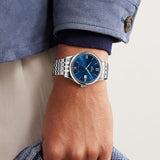 Marvin Malton Round 41mm Blue Dial Men's Watch M117.13.52.11