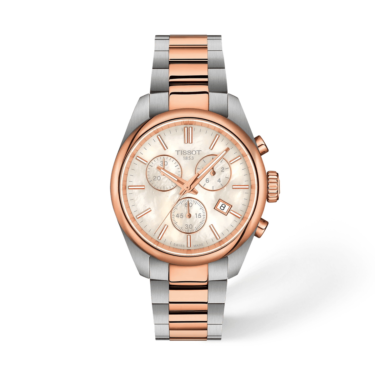 Tissot PR 100 36mm White Mother of Pearl Dial Women's Watch T1502172211100
