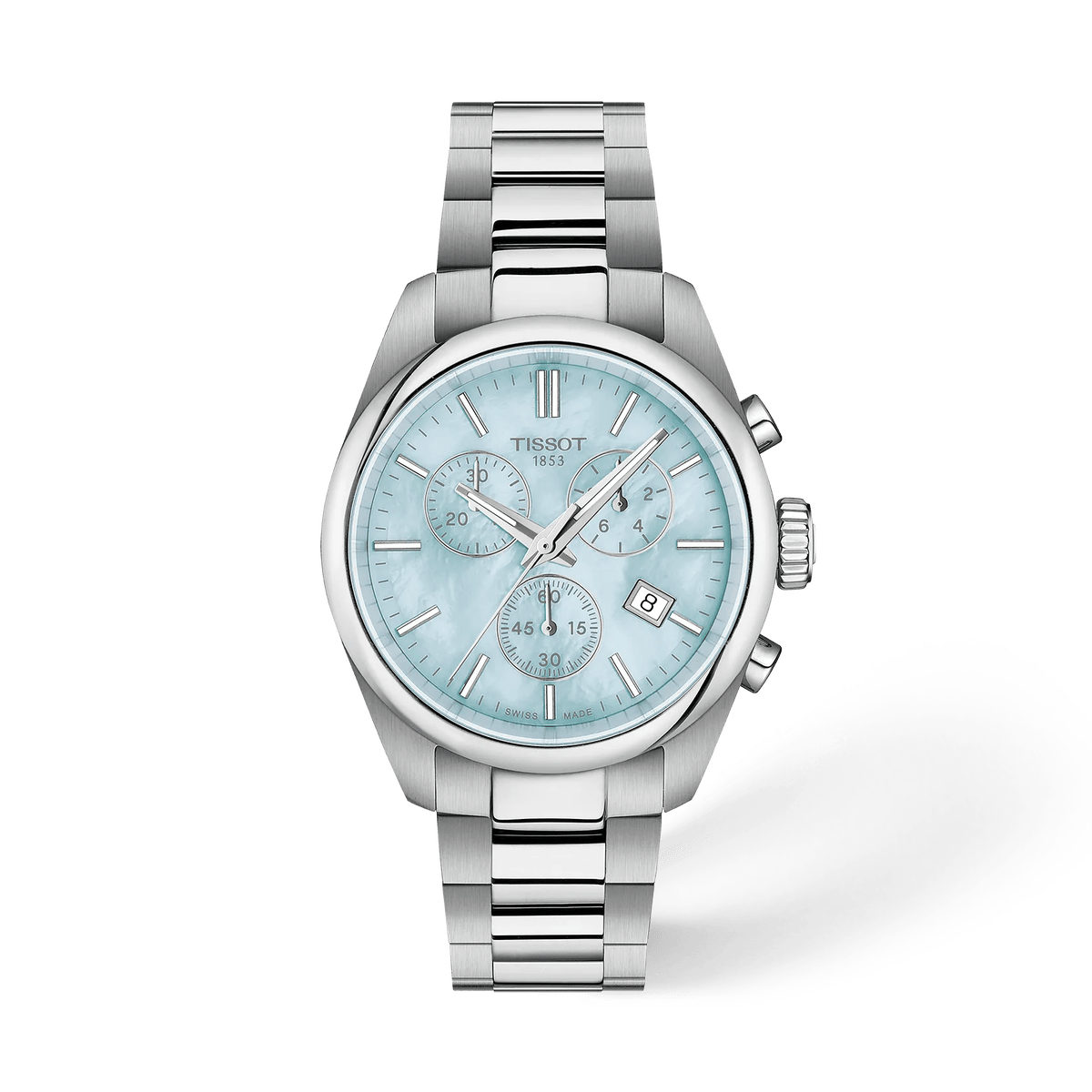 Tissot PR 100 36mm Blue Mother of Pearl Dial Women's Watch T1502171113100