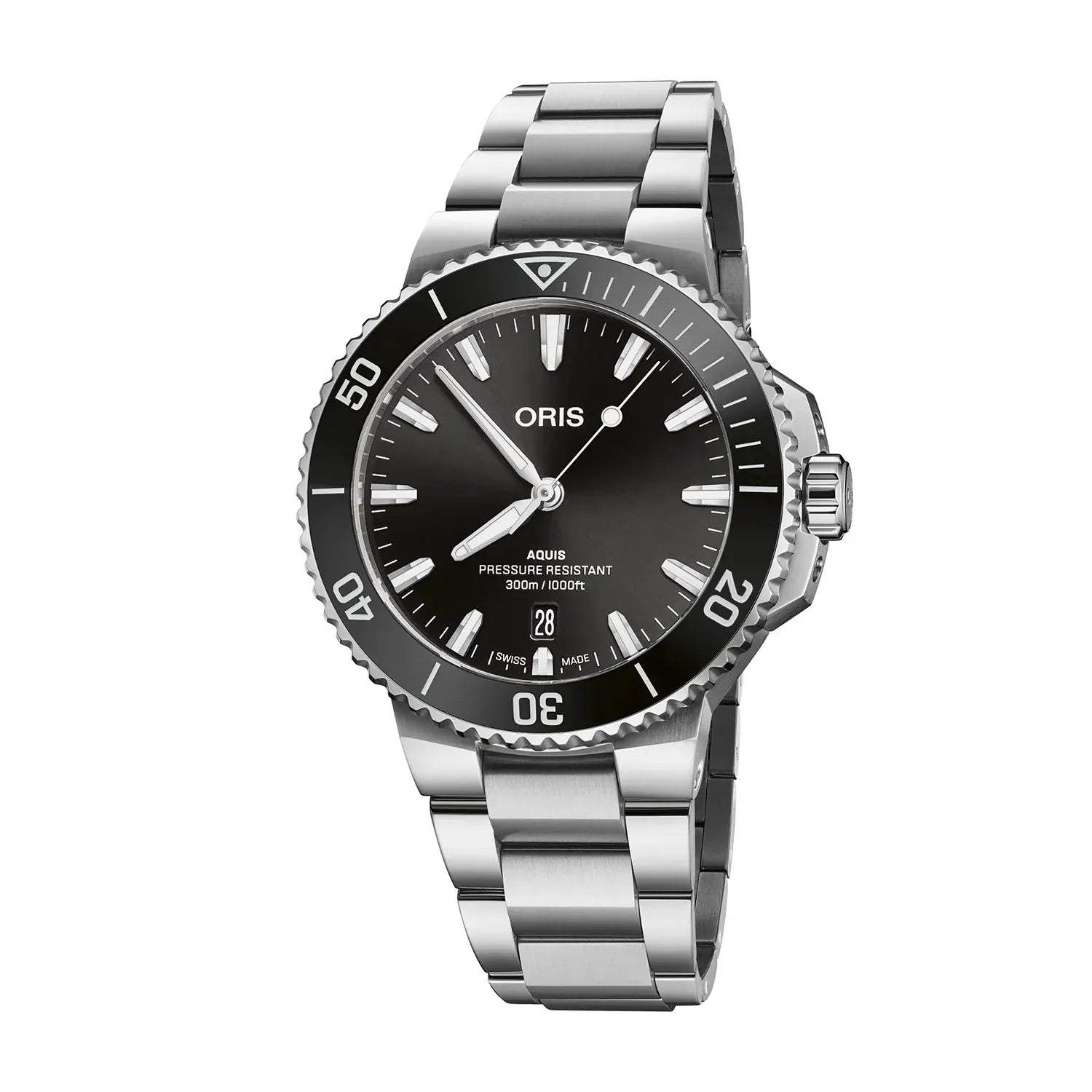 Oris Aquis Date 41.50mm Black Dial Men's Watch 01 733 7787 4154-07 8 22 04PEB