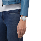 Tissot T-Race 38mm White Mother of Pearl Dial Women's Watch T1418179711100