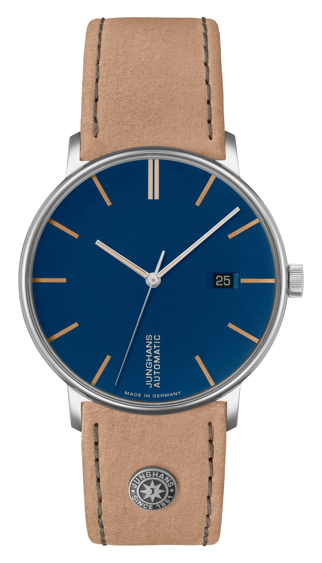 Junghans FORM A 39.3mm Blue Dial Men's Watch 27/4239.00