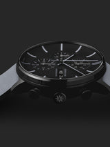 Junghans FORM A Chronoscope English Date 42mm Black Dial Men's Watch 27/4371.01