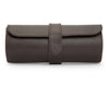WOLF Heritage Triple Watch Roll Blake Brown Leather 305606