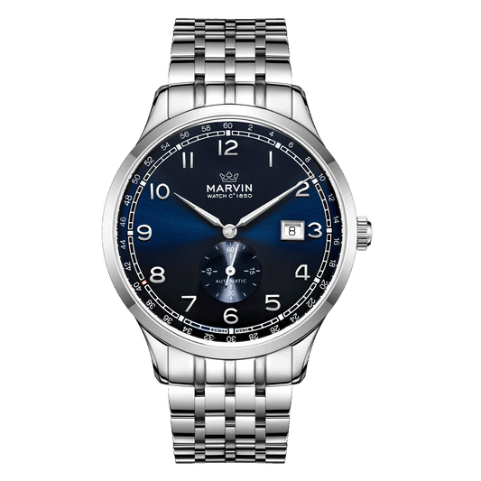 Marvin Expectation 41mm Blue Dial Men's Watch M165.13.55.11