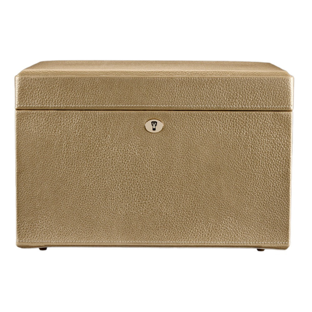 WOLF Heritage London Medium Jewelry Box Gold 315105