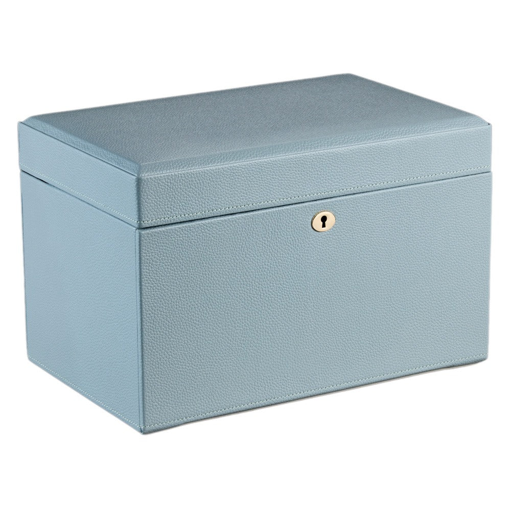 WOLF Heritage London Medium Jewelry Box Ice Blue 315117